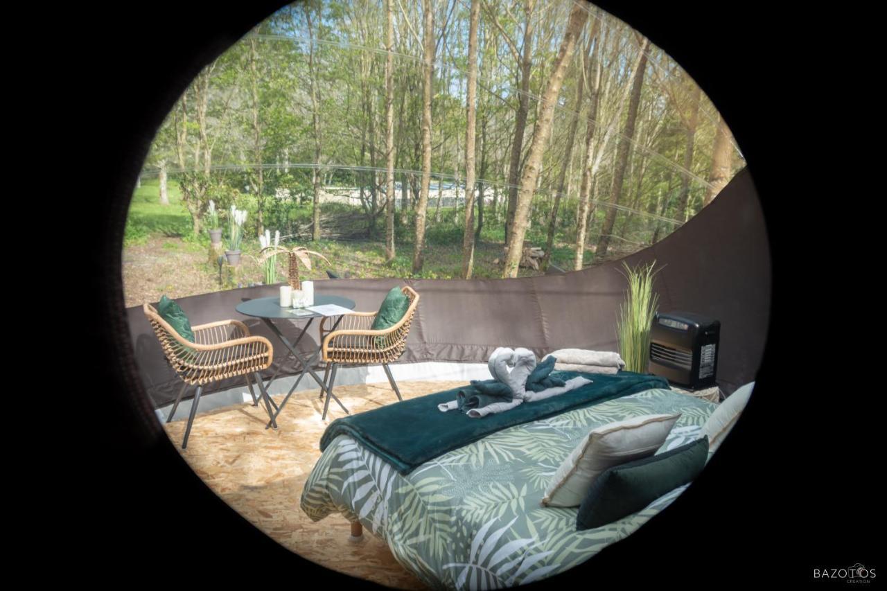 Logement Insolite "Bubble Jungle" Saint-Évarzec Exterior foto